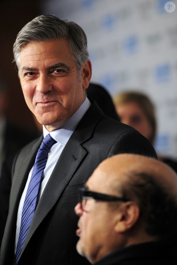 George Clooney et Danny DeVito - Soirée "SeriousFun Children's Network" pour rendre hommage à Paul Newman le 2 mars 2015