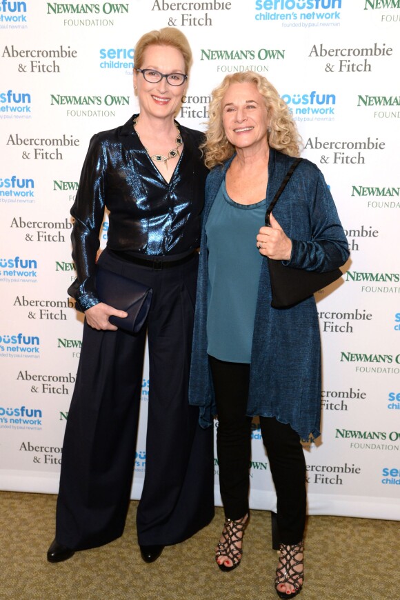 Meryl Streep, Carole King - Soirée "SeriousFun Children's Network" pour rendre hommage à Paul Newman le 2 mars 2015