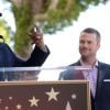 LL Cool J fait un discours pour Chris O' Donnell qui reçoit une étoile sur le Walk of Fame à Hollywood - Los Angeles le 3 mars 2015