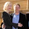 Cate Blanchett sur le Hollywood Walk of Fame avec son mari Andrew Upton, Los Angeles, le 5 décembre 2008.