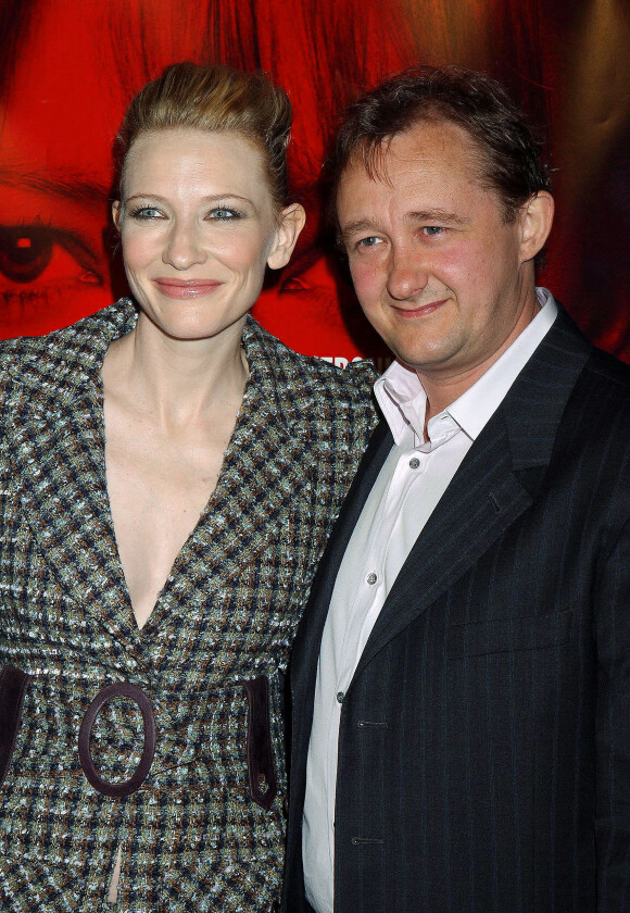 Cate Blanchett et Andrew Upton à Los Angeles, le 8 octobre 2003.