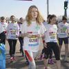 Natalia Vodianova a participé au " Semi-Marathon de Paris 2015 " à Paris, le 8 mars 2015.