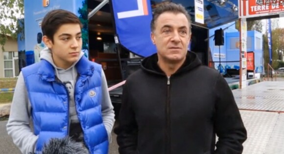 Giuliano Alesi et son père Jean - 2014