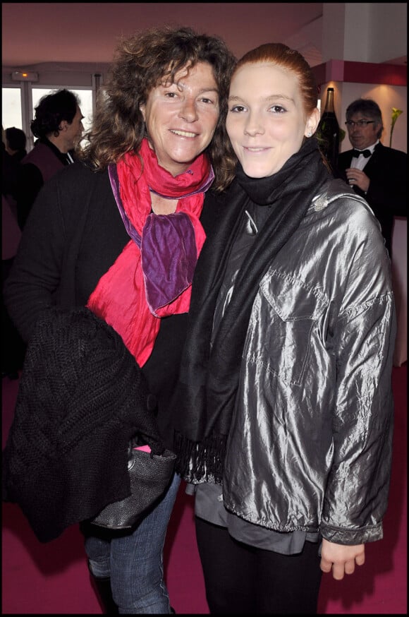 Florence Arthaud et Marie au Prix d'Amérique Marionnaud, le 25/01/09