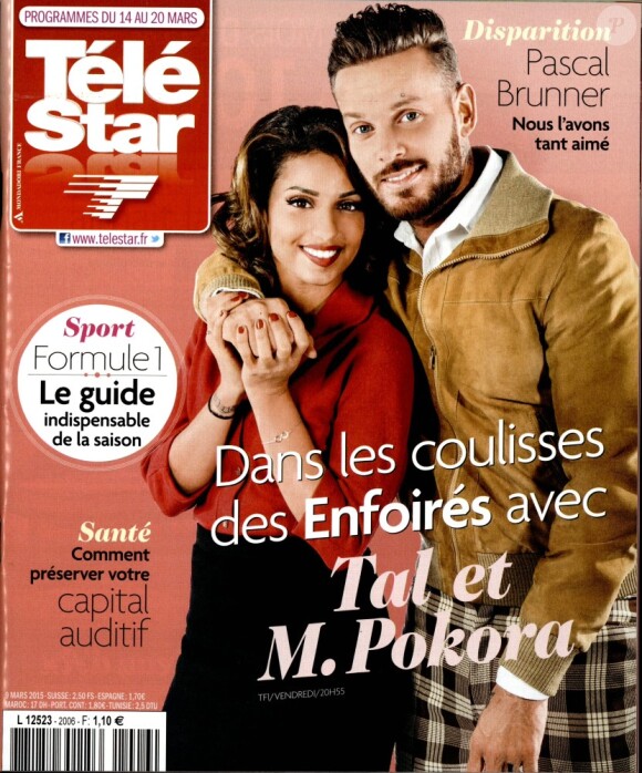 Magazine Télé Star en kiosques le 9 mars 2015.
