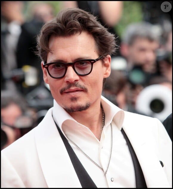 Johnny Depp à Cannes en mai 2011.