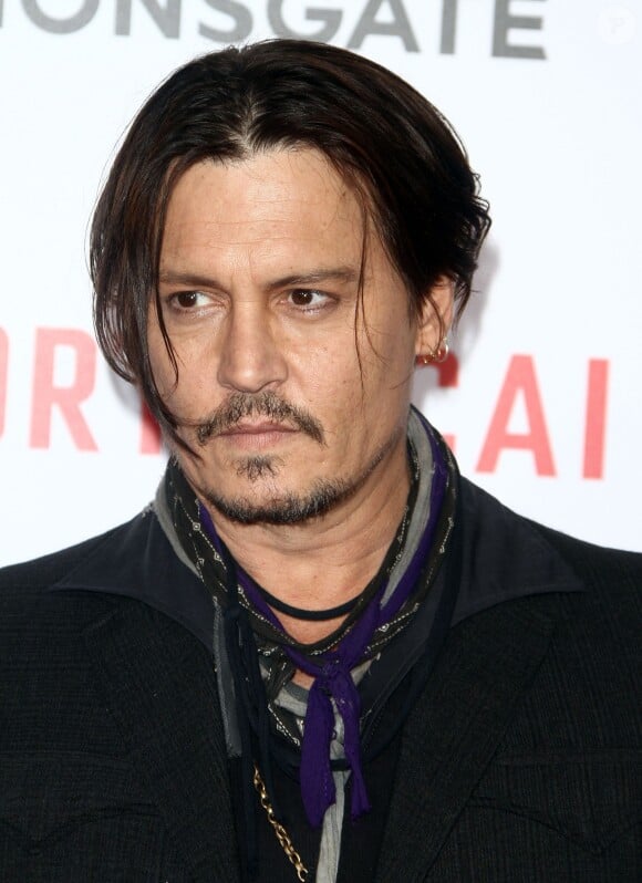 Johnny Depp - Première du film "Mortdecai" à Los Angeles le 21 janvier 2015. 