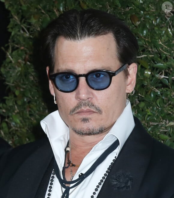 Johnny Depp - People à la soirée "8th Annual Heaven Gala Art of Elysium and Samsung Galaxy" à Los Angeles, le 10 janvier 2015.
