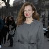 Valérie Trierweiler - Arrivées au défilé de mode "Paul & Joe", collection prêt-à-porter automne-hiver 2015/2016, à Paris. Le 10 mars 2015