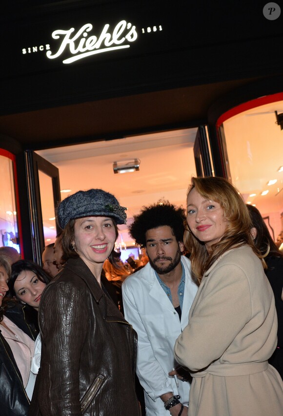 Valérie Bonneton et Julie Ferrier - Soirée de réouverture de la boutique Kiehl's rue des Francs Bourgeois à Paris le 12 mars 2015