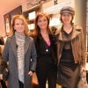 Nicole Garcia, Anne-Gaëlle Kerdranvat ( DG de la marque Kiehl's) et Valérie Bonneton - Soirée de réouverture de la boutique Kiehl's rue des Francs Bourgeois à Paris le 12 mars 2015