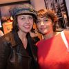 Valérie Bonneton et Emma de Caunes - Soirée de réouverture de la boutique Kiehl's rue des Francs Bourgeois à Paris le 12 mars 2015