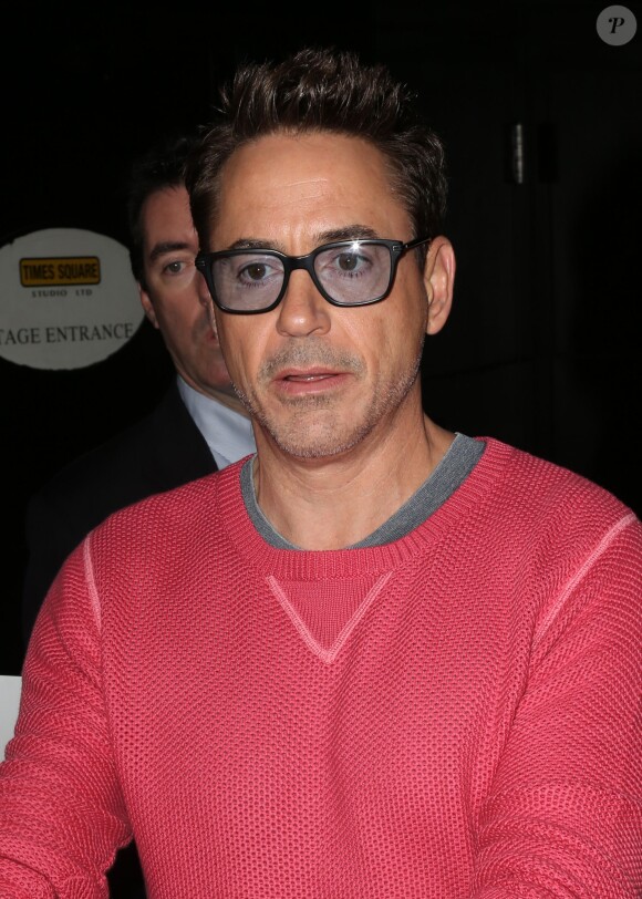Robert Downey Jr va participer à l'émission "Good Morning America" aux ABC Studios à New York, le 8 octobre 2014.