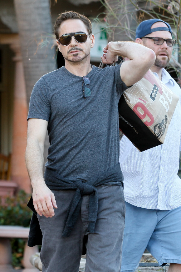 Robert Downey Jr. à Malibu, Los Angeles, le 13 janvier 2015