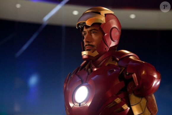 Robert Downey Jr en Iron Man.