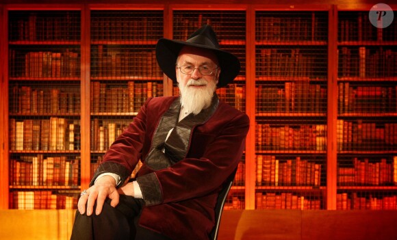Sir Terry Pratchett le 1er février 2010 à Londres