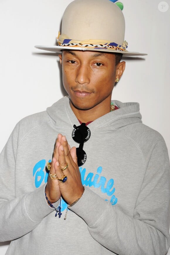 Pharrell Williams - Soirée "The Voice" saison 7 à Hollywood le 8 décembre 2014.