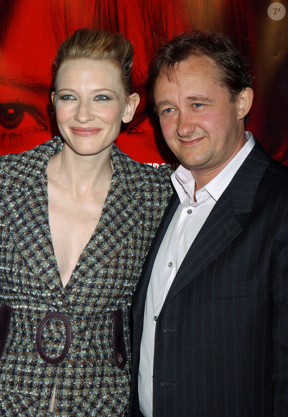 Cate Blanchett et Andrew Upton à Los Angeles, le 8 octobre 2003.