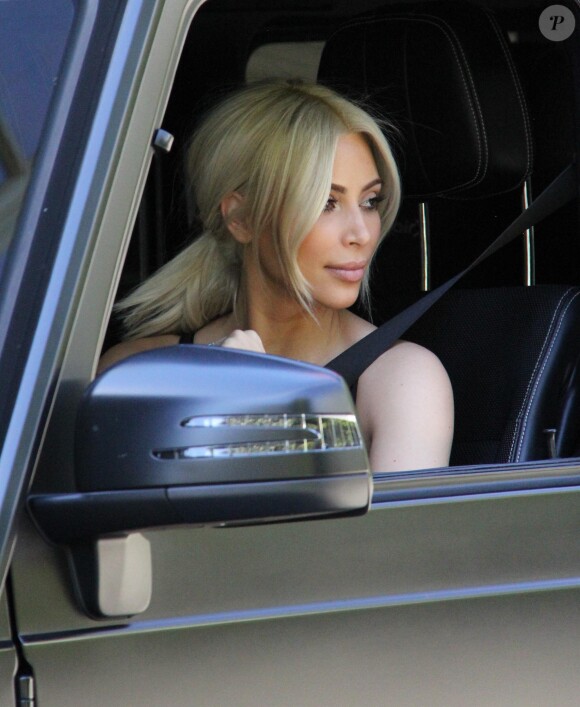 Kim Kardashian à Beverly Hills, le 14 mars 2015.