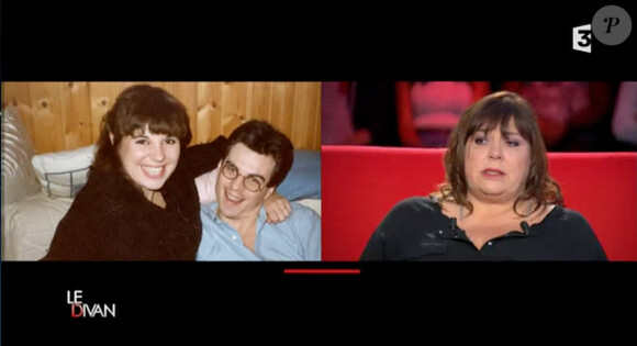 Michèle Bernier parle de sa rupture d'avec Bruno Gaccio - Emission Le Divan sur France 3. Mardi 17 mars 2015.