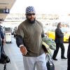 Mister T a l'aeroport de Los Angeles, le 1er novembre 2012.