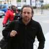 Philippe Candeloro de retour à Paris le 14 mars 2015 après le drame de Dropped en Argentine.