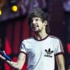 Louis Tomlinson du groupe One Direction en concert à Copenhague, le 16 juin 2014.