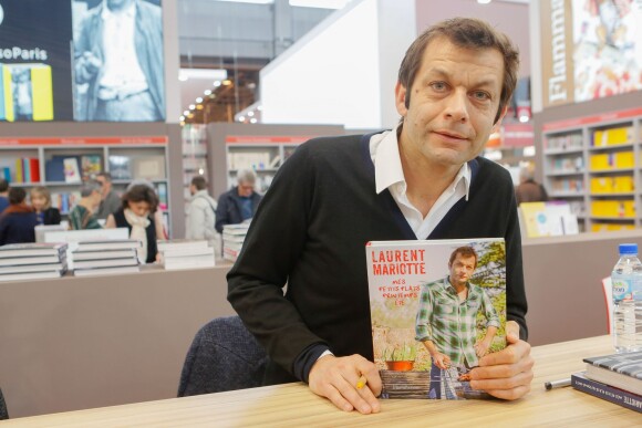 Laurent Mariotte - Salon du livre à la porte de Versailles à Paris le 22 mars 2015.