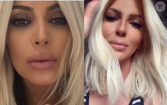 Kim Kardashian vs Jelena Kurleusha