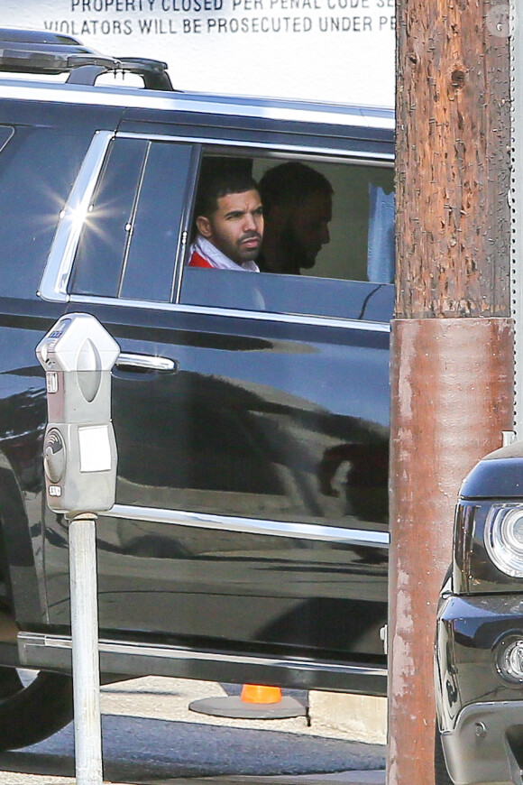 Drake et sa mère Sandi Graham à Los Angeles, le 23 mars 2015.
