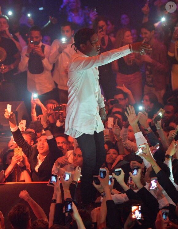 Exclusif - A$ap Rocky à Cannes, le 16 mai 2014.