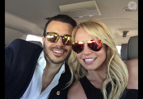 Britney Spears et son petit ami Charlie Ebersol, sur Instagram le 2 février 2015