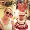 Britney Spears le jour de la Saint-Valentin, sur Instagram le 14 février 2015