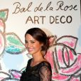  Laetitia Guarino, Miss Suisse 2014 lors du Bal de la Rose qui se tenait au Sporting de Monte-Carlo &agrave; Monaco le 28 mars 2015 