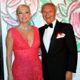  La marquise Roberta Gilardi Sestito et Donato Sestito lors du Bal de la Rose qui se tenait au Sporting de Monte-Carlo &agrave; Monaco le 28 mars 2015 