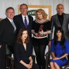 Mark Millar, Sophie Cookson, Dave Gibbons, Jane Goldman, Sofia Boutella et Mark Strong - Soirée des "Jameson Empire Film Awards 2015" à Londres, le 29 mars 2015.