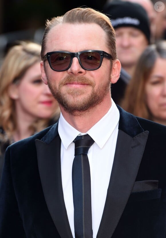 Simon Pegg - Arrivée des people à la soirée "Jameson Empire Awards 2015" à Londres, le 29 mars 2015.