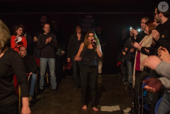 Julie Zenatti en concert à Lille le 27 mars 2015.