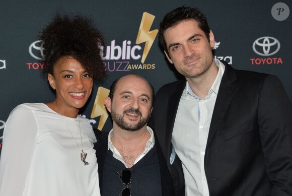 Gil Alma - Soirée "Public Buzz Awards 2015" au Showcase à Paris le 1er avril 2015.