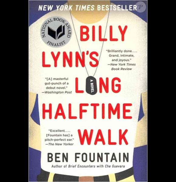 Couverture du roman Billy Lynn's Long Halftime Walk adapté par Ang Lee.