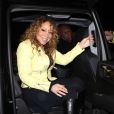  Mariah Carey radieuse arrive au Craig's Restaurant o&ugrave; elle a d&icirc;n&eacute; avec Brett Ratner de Los Angeles, le 22 mars 2015 