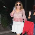  Mariah Carey et une copine sortent pour une soir&eacute;e filles au Palm Restaurant de Beverly Hills, le 12 mars 2015 