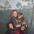  Mariah Carey a ajout&eacute; une photo &agrave; son compte Instagram en compagnie de ses jumeaux, le 4 novembre 2014 