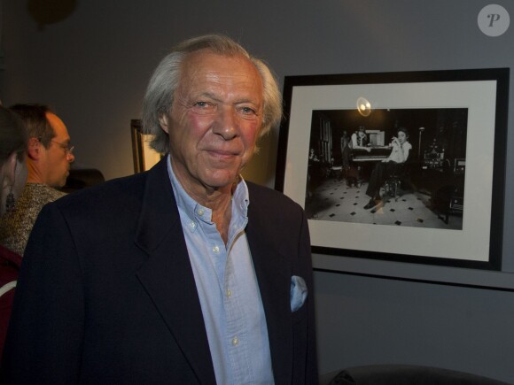 Jean-Claude Deutsch - Vernissage de l'exposition "Gainsbourg For Ever" à la galerie Hegoa à Paris. Le 2 avril 2015