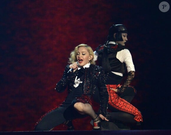 Madonna - Soirée des "BRIT Awards 2015" à Londres. Le 25 février 2015.  