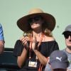 Kim Sears, fiancée d'Andy Murray, en tribunes à Miami lors d'un match de l'Ecossais, à quelques jours de leur mariage.