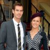 Andy Murray et Kim Sears à Buckingham Palace le 17 octobre 2013 lors d'une remise de décorations