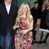 Avril Lavigne pour l'emission "Good Morning America" a New York, le 5 novembre 2013.
