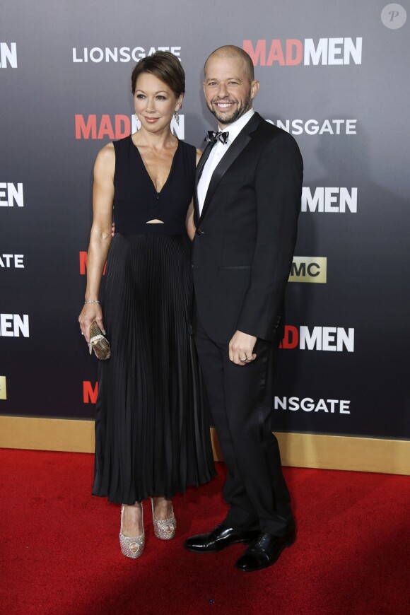 Lisa Joyner et son mari Jon Cryer au gala "Mad Men Black & Red" à Los Angeles, le 25 mars 2015