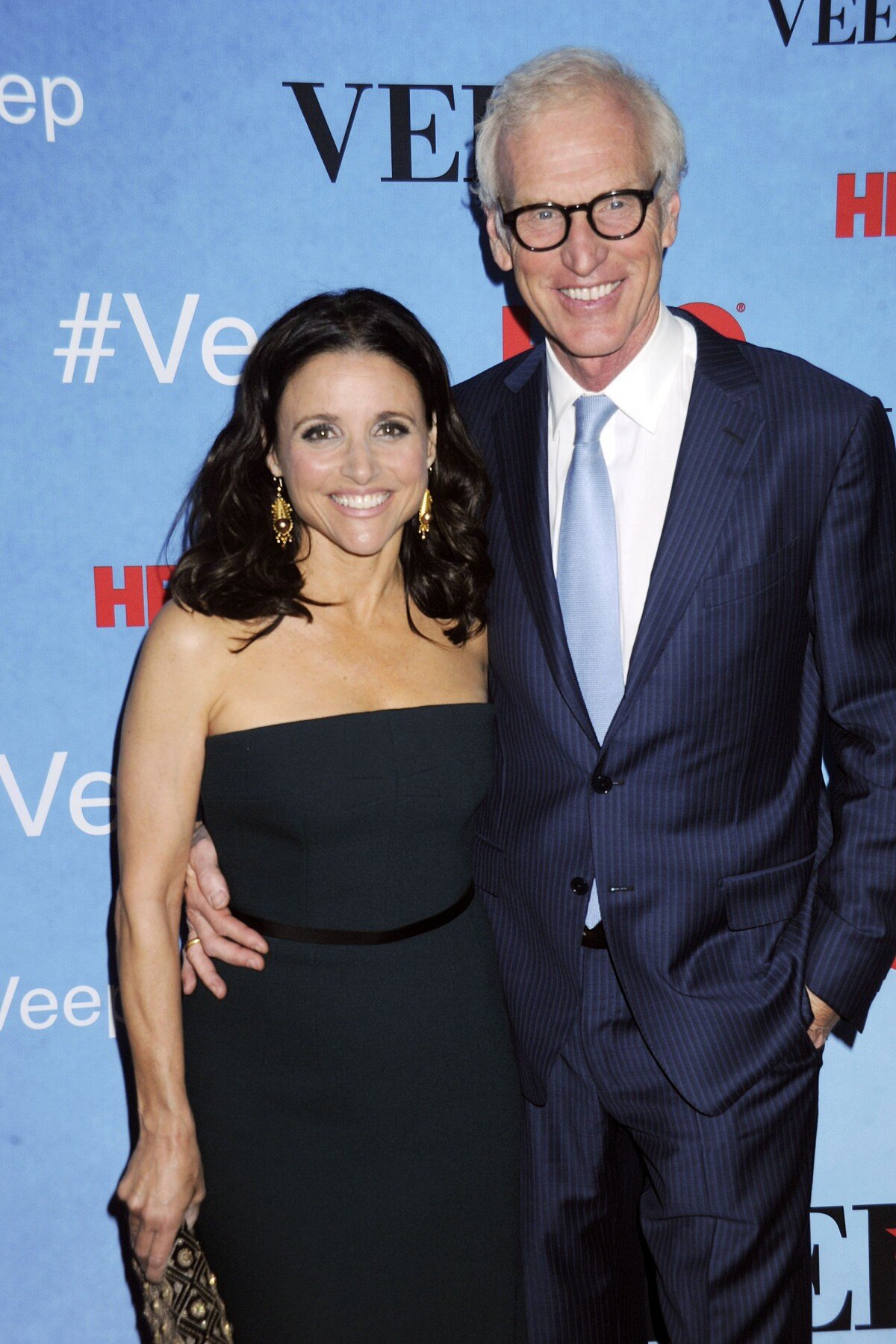 Photo : Julia Louis-Dreyfus et son mari Brad Hall lors de la première de la  4ème saison de la série 